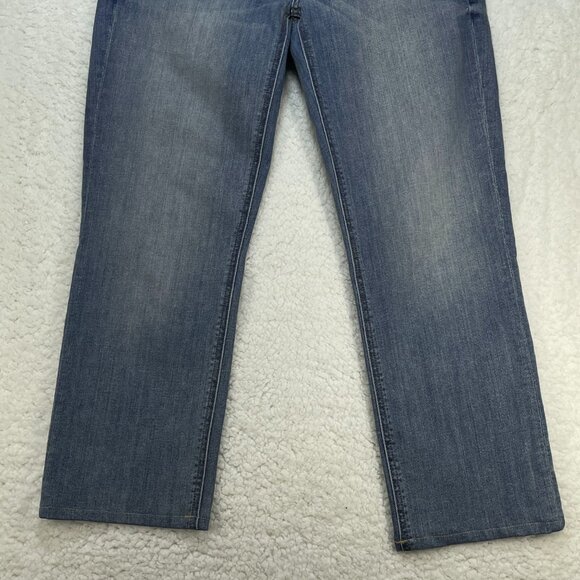 J. Crew Jeans Womens Sz 29 Blue Stretch Capris Low Rise Straight Leg Denim 30x25 - Picture 3 of 12